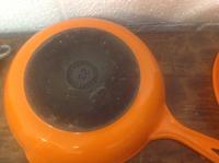 Set of 6 Le Creuset Volcanic Orange 1970s Pans Frying Pan Mil Pan (5 of 8) Set of 6 Le Creuset Volcanic Orange 1970s Pans Frying Pan Mil Pan (5 of 8)