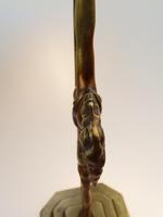 An Unusual Stylised Maiden Art Deco Table Lamp & Shade C.1920's (11 of 11) An Unusual Stylised Maiden Art Deco Table Lamp & Shade C.1920's (11 of 11)