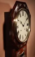 An Interesting Drop Dial American Wall Clock, Second Half 19th century. (5 of 12) An Interesting Drop Dial American Wall Clock, Second Half 19th century. (5 of 12)