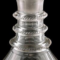 Triple Ring Neck Georgian Decanter (4 of 7) Triple Ring Neck Georgian Decanter (4 of 7)