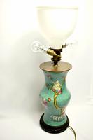 19th century Chinese vase converted to a lamp (7 of 9) 19th century Chinese vase converted to a lamp (7 of 9)