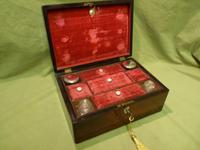 Inlaid Rosewood Jewellery – Vanity Box c.1860 (11 of 14) Inlaid Rosewood Jewellery – Vanity Box c.1860 (11 of 14)