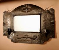 Amsterdam School Hammered Copper Wall Mirror / Sconces (10 of 13) Amsterdam School Hammered Copper Wall Mirror / Sconces (10 of 13)