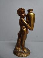 Gilt Bronze Figurine of a Cherub - Louis Kley - Late 19th Century (6 of 6) Gilt Bronze Figurine of a Cherub - Louis Kley - Late 19th Century (6 of 6)