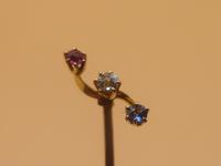 Victorian Gold Patriotic Stickpin (6 of 7) Victorian Gold Patriotic Stickpin (6 of 7)