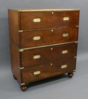 A Fine Military Campaign Chest of Drawers (3 of 6) A Fine Military Campaign Chest of Drawers (3 of 6)