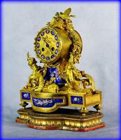 Fine Ormolu Porcelain Cherub Mantle Clock (9 of 10) Fine Ormolu Porcelain Cherub Mantle Clock (9 of 10)