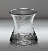 Late Georgian, Masonic Engraved Small Firing Glass (2 of 5) Late Georgian, Masonic Engraved Small Firing Glass (2 of 5)