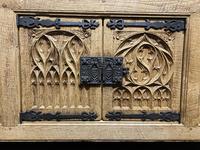 French Gothic Bleached Oak Sideboard (15 of 17) French Gothic Bleached Oak Sideboard (15 of 17)