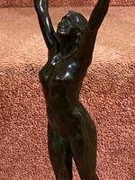 French Bronze Figure of Naked Woman Holding a Sword Aloft – ‘La Deliverance’ Signed: Emile Guillaume (6 of 10) French Bronze Figure of Naked Woman Holding a Sword Aloft – ‘La Deliverance’ Signed: Emile Guillaume (6 of 10)