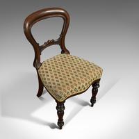 Antique Set of 6 Dining Chairs, English, Walnut, Balloon Back, Victorian c.1850 (5 of 12) Antique Set of 6 Dining Chairs, English, Walnut, Balloon Back, Victorian c.1850 (5 of 12)