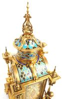 Incredible Antique French Champlevé Ormolu Bronze 8 Day Striking Mantel Clock c.1860 (10 of 13) Incredible Antique French Champlevé Ormolu Bronze 8 Day Striking Mantel Clock c.1860 (10 of 13)