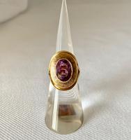 9ct and Amethyst Dress Ring. c 1960 (6 of 7) 9ct and Amethyst Dress Ring. c 1960 (6 of 7)