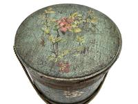 Antique Treen Hand Painted Sewing Box c.1915 (2 of 9) Antique Treen Hand Painted Sewing Box c.1915 (2 of 9)