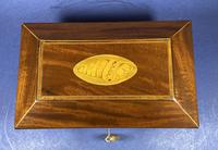 Regency Sarcophagus Mahogany Box with Shell Inlay. (5 of 12) Regency Sarcophagus Mahogany Box with Shell Inlay. (5 of 12)