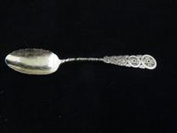 3 x 19thC Chinese Solid Silver Teaspoons with Different Designs - Qing Dynasty. (3 of 12) 3 x 19thC Chinese Solid Silver Teaspoons with Different Designs - Qing Dynasty. (3 of 12)