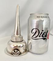 Silver Plated Two Part Wine Funnel. c1900. (5 of 8) Silver Plated Two Part Wine Funnel. c1900. (5 of 8)