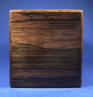 Victorian Single Lidded Rosewood Tea Caddy (11 of 13) Victorian Single Lidded Rosewood Tea Caddy (11 of 13)