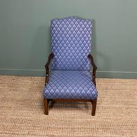 19th Century Antique Upholstered Armchair (3 of 5) 19th Century Antique Upholstered Armchair (3 of 5)
