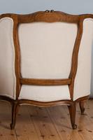 Large French Louis XV Style Walnut Bergere Upholstered Armchair (9 of 11) Large French Louis XV Style Walnut Bergere Upholstered Armchair (9 of 11)