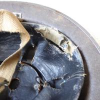 WW2 Dated Brodie Helmet with Gas Indicator (2 of 4) WW2 Dated Brodie Helmet with Gas Indicator (2 of 4)