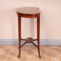 Edwardian Inlaid Mahogany Kidney Shape Occasional Table (7 of 15) Edwardian Inlaid Mahogany Kidney Shape Occasional Table (7 of 15)
