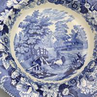 Dillwyn & Co Swansea -Pottery Plate in Blue & White Transferware c.1820 (2 of 5) Dillwyn & Co Swansea -Pottery Plate in Blue & White Transferware c.1820 (2 of 5)