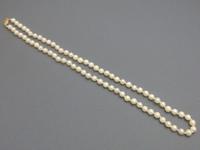 Single strand of cultured pearls (2 of 6) Single strand of cultured pearls (2 of 6)