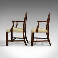 Pair of Antique Hepplewhite Revival Carvers, Mahogany, Armchair, Victorian (7 of 12) Pair of Antique Hepplewhite Revival Carvers, Mahogany, Armchair, Victorian (7 of 12)
