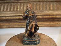 Carved Baroque Figure of St Roch c.1740
