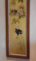 Pair of Oil Paintings of Finches in Blossom (8 of 12) Pair of Oil Paintings of Finches in Blossom (8 of 12)