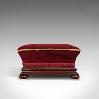 Small Antique Footstool, English, Walnut, Lounge Stool, Victorian c.1880 (2 of 10) Small Antique Footstool, English, Walnut, Lounge Stool, Victorian c.1880 (2 of 10)