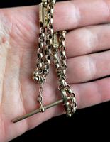 Antique Victorian 9ct Gold Albert Chain, Fancy Link (12 of 12) Antique Victorian 9ct Gold Albert Chain, Fancy Link (12 of 12)