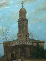 19th Century English Oil Painting View "St Marys Church Banbury Oxfordshire" (13 of 24) 19th Century English Oil Painting View "St Marys Church Banbury Oxfordshire" (13 of 24)