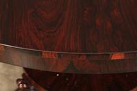 Round Rosewood Tip Top Dining Table (4 of 11) Round Rosewood Tip Top Dining Table (4 of 11)