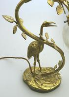 A Good Edwardian Gilt Brass Novelty Heron / Stork Table Lamp C.early 20thc (4 of 7) A Good Edwardian Gilt Brass Novelty Heron / Stork Table Lamp C.early 20thc (4 of 7)