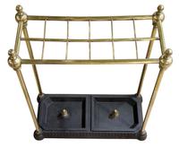 Victorian Brass Stand with Drip Pans (6 of 6) Victorian Brass Stand with Drip Pans (6 of 6)