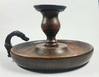Rare Stunning 18th Century Oak & Bronze Hunting Dog Handle Chamberstick c.1770 (2 of 13) Rare Stunning 18th Century Oak & Bronze Hunting Dog Handle Chamberstick c.1770 (2 of 13)