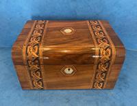 Victorian Walnut Jewellery Box with Tunbridge Ware Inlaid Bands (3 of 11) Victorian Walnut Jewellery Box with Tunbridge Ware Inlaid Bands (3 of 11)