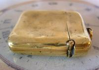 Antique Pocket Watch Chain Vesta Case Fob 1890s Victorian Large Chunky Brass Fob (9 of 9) Antique Pocket Watch Chain Vesta Case Fob 1890s Victorian Large Chunky Brass Fob (9 of 9)