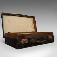 Antique Suitcase, English, Leather, Travel, Salesman, Officer, Case, Edwardian (9 of 10) Antique Suitcase, English, Leather, Travel, Salesman, Officer, Case, Edwardian (9 of 10)