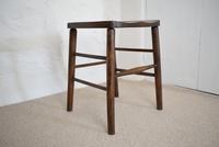 Oak Stool with Shaped Seat (4 of 10) Oak Stool with Shaped Seat (4 of 10)