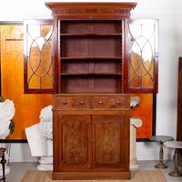Tall Antique Bookcase Glazed Library Cabinet Mahogany 19th Century (2 of 11) Tall Antique Bookcase Glazed Library Cabinet Mahogany 19th Century (2 of 11)