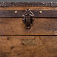 Large Antique Steamer Trunk, English, Pine, Travel, Shipping Chest, Victorian (11 of 12) Large Antique Steamer Trunk, English, Pine, Travel, Shipping Chest, Victorian (11 of 12)