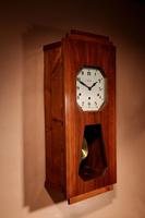 A vedette plain very stylish art deco westminster carillon walnut wall clock french circa 1935 (8 of 15) A vedette plain very stylish art deco westminster carillon walnut wall clock french circa 1935 (8 of 15)