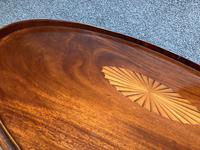 George III Figured Mahogany Oval Tray (4 of 6) George III Figured Mahogany Oval Tray (4 of 6)