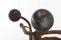 Early 18th Century Dutch Wrought Iron Fire Basket (6 of 7) Early 18th Century Dutch Wrought Iron Fire Basket (6 of 7)