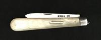 Silver Bladed & Mother of Pearl Fruit Knife (2 of 5) Silver Bladed & Mother of Pearl Fruit Knife (2 of 5)