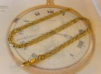 Edwardian Ladies Pocket Watch Guard Chain Antique 10 Gold Filled (4 of 10) Edwardian Ladies Pocket Watch Guard Chain Antique 10 Gold Filled (4 of 10)