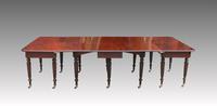 George IV Figured Mahogany Extending Dining Table attributed to Gillows (2 of 8) George IV Figured Mahogany Extending Dining Table attributed to Gillows (2 of 8)